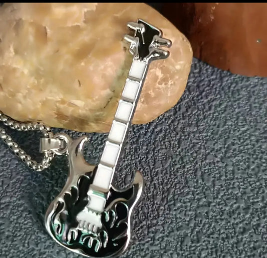 Guitar keychain