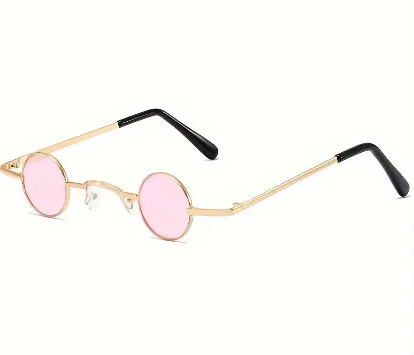 Punk Round Retro Fashion Glasses Fashion Fashion Glasses For Women Men Anti Glare Sun Shades Glasses For Driving Beach Travel